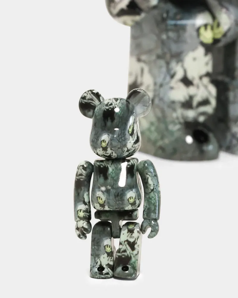 Medicom Toy Be@rbrick X Brandalism Riot Cop 100% & 400% Figure Set Multi-Coloured
