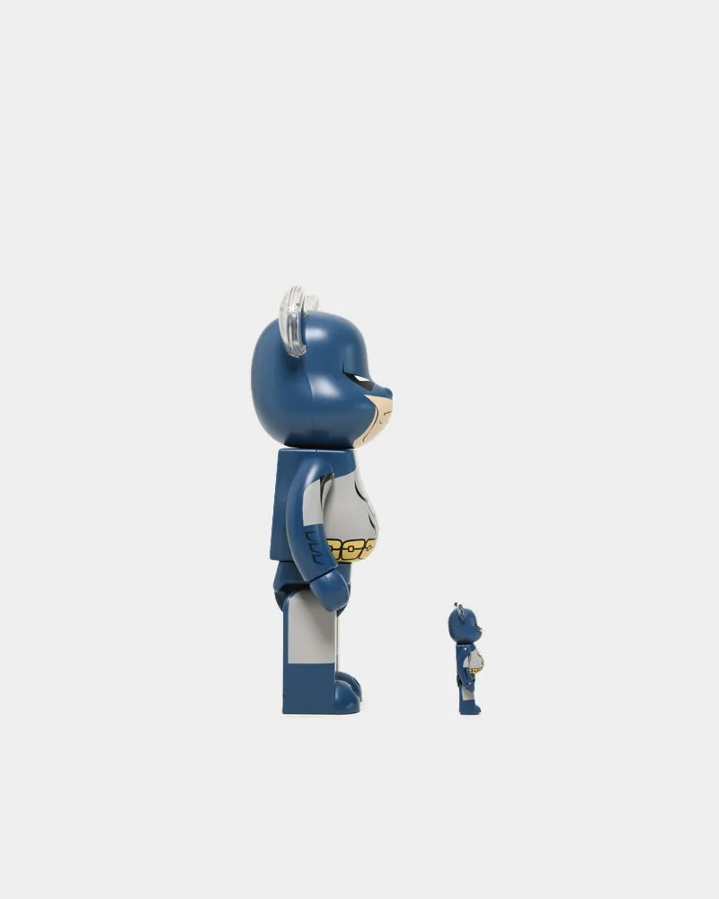 Medicom Toy Be@rbrick X DC Comics Batman Hush 100% & 400% Figure Set Multi-Coloured
