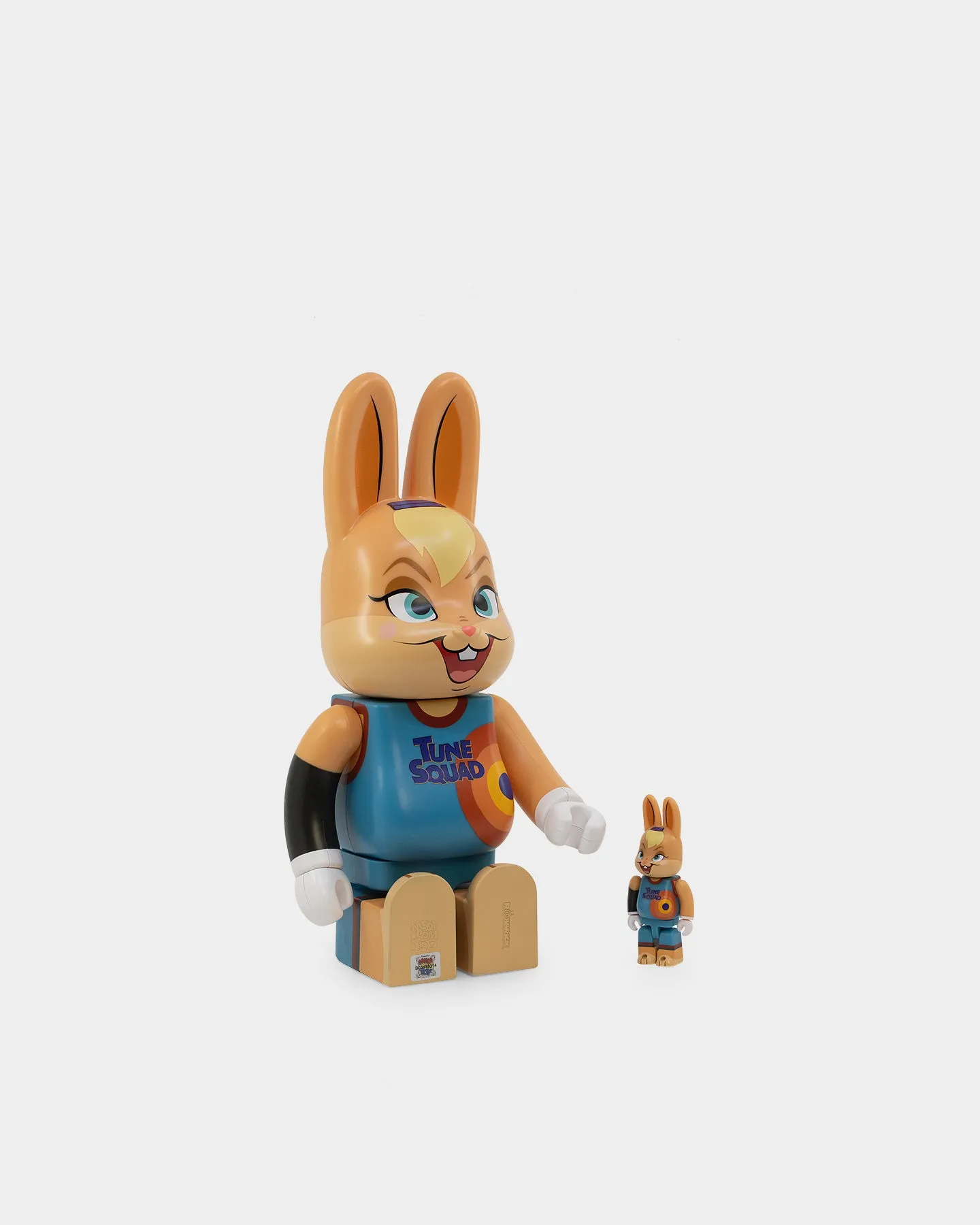 Medicom Toy Be@Rbrick X Space Jam Lola Bunny 100% & 400% Figure Set Multi