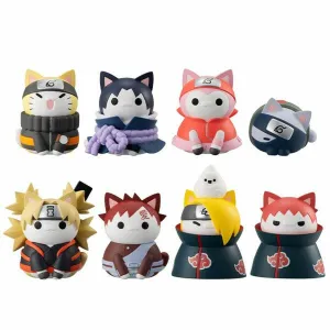 MegaHouse x Naruto Nyaruto Akatsuki's Attack Arc Mini Figure: (1 Blind Box)