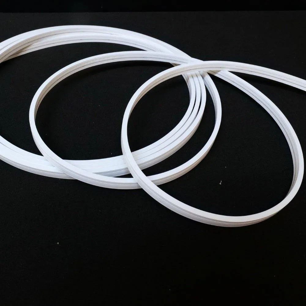 Mini Natural White Neon Flex 4000K 24V 4x10mm IP65 Waterproof 168LEDs/m