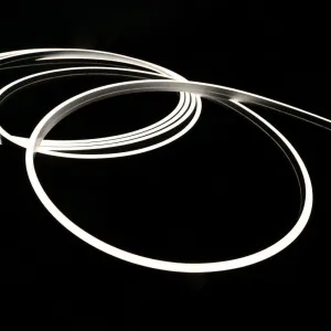 Mini Natural White Neon Flex 4000K 24V 4x10mm IP65 Waterproof 168LEDs/m