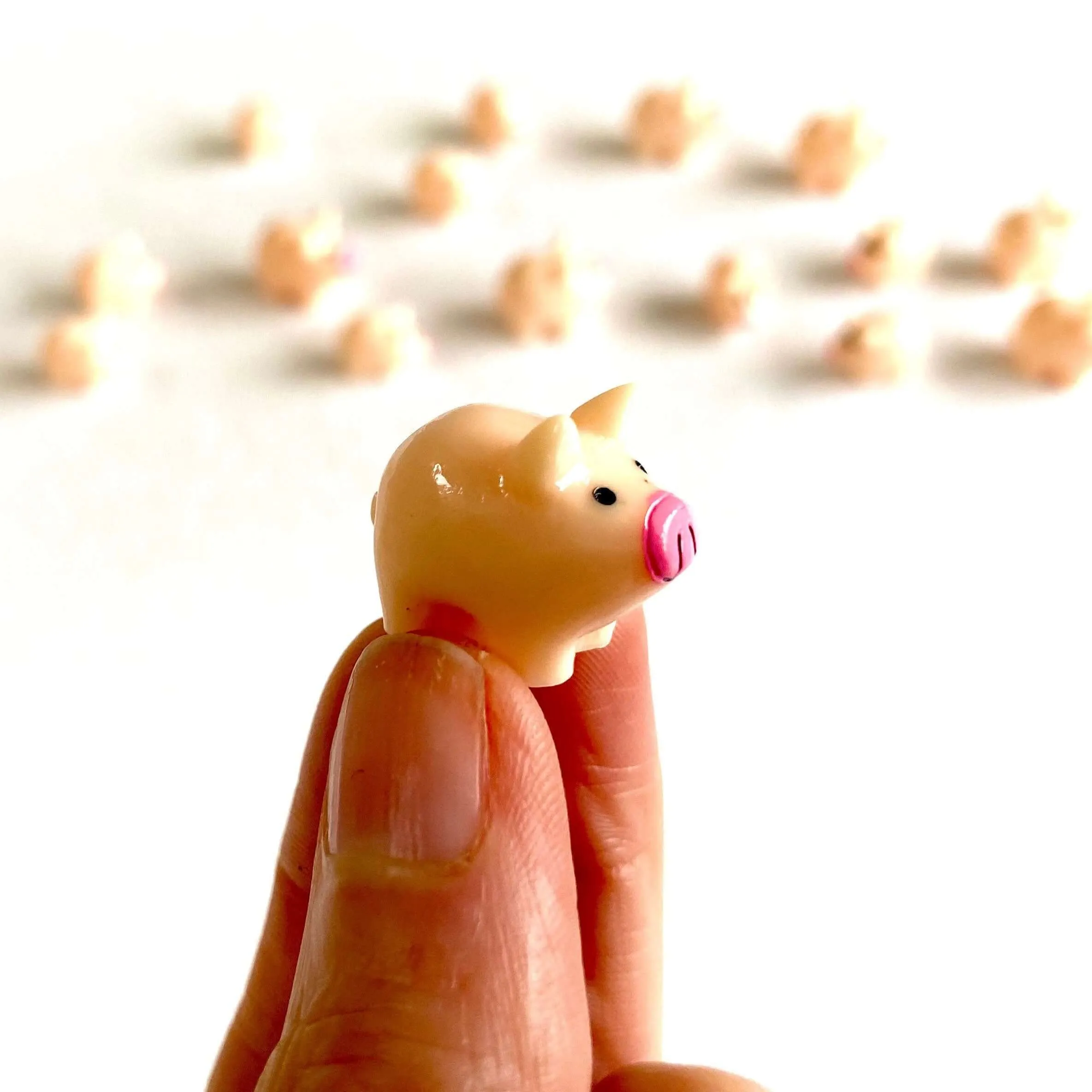 Mini pig figures
