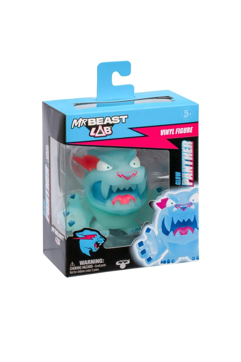 MrBeast Lab Vinyl Figure - Glow Panther