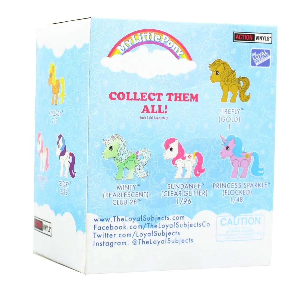 My Little Pony Blind Box 3" Action Vinyls Wave 5, One Random