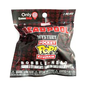 Mystery Pocket Pop! Keychain Marvel Deadpool [GameStop Exclusive]: (1 Blind Pack)