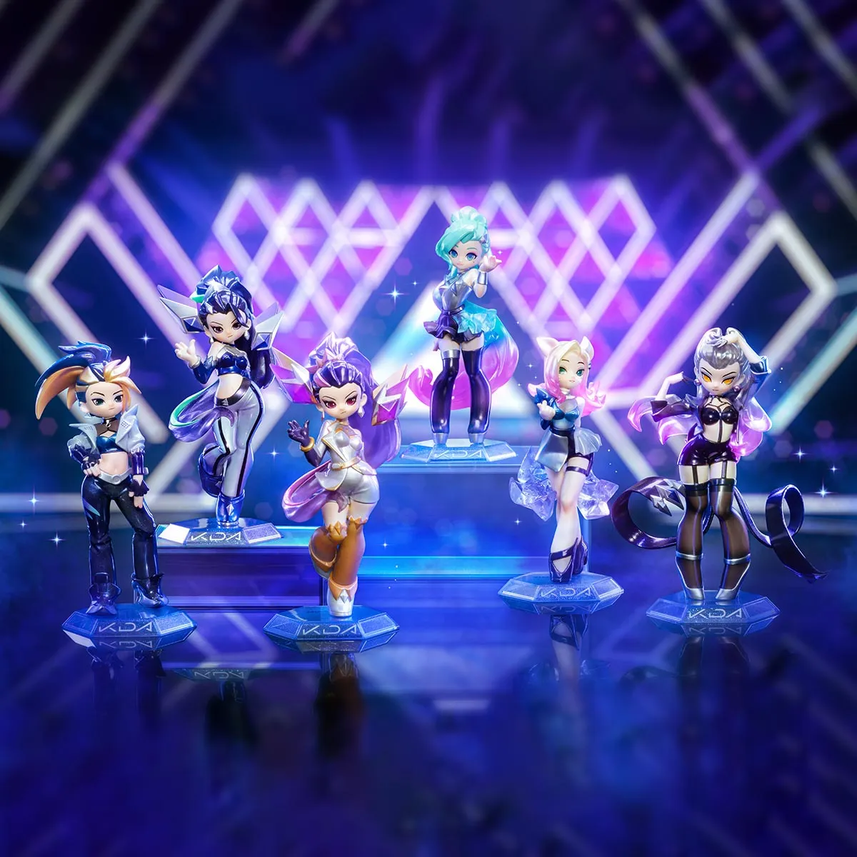 【NEW】POP MART League of Legends K/DA ALL OUT Series Figures