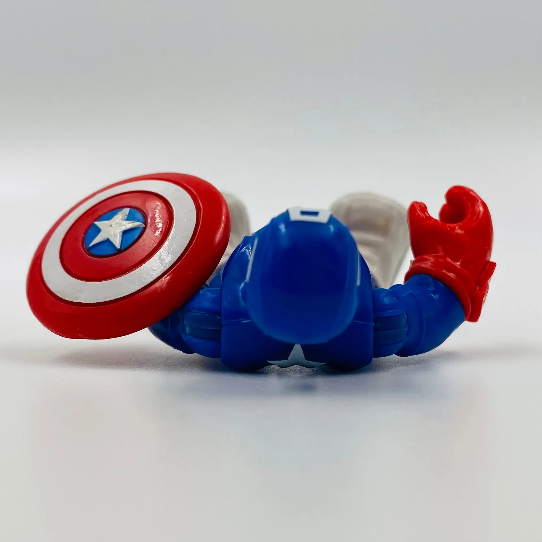 Playskool Heroes Marvel Super Hero Adventures series 2 blind bags Captain America loose 2.5” action figure Hasbro