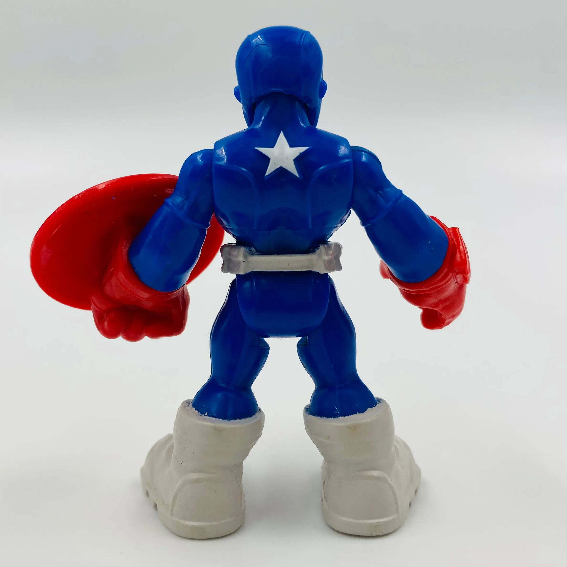 Playskool Heroes Marvel Super Hero Adventures series 2 blind bags Captain America loose 2.5” action figure Hasbro