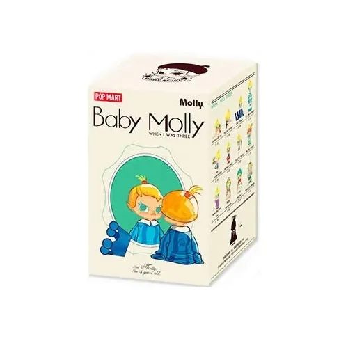 POP MART Baby Molly When I Was Three！Series Figures [1 Blind Box]