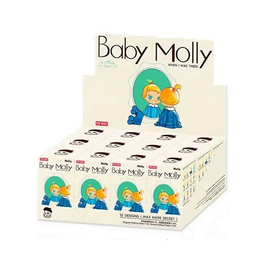 POP MART Baby Molly When I Was Three！Series Figures [1 Blind Box]