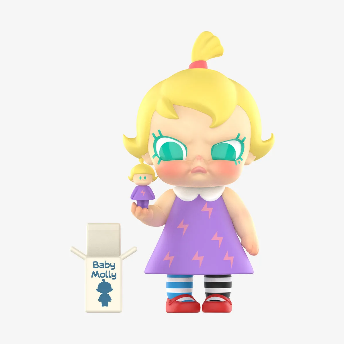 POP MART Baby Molly When I Was Three！Series Figures [1 Blind Box]