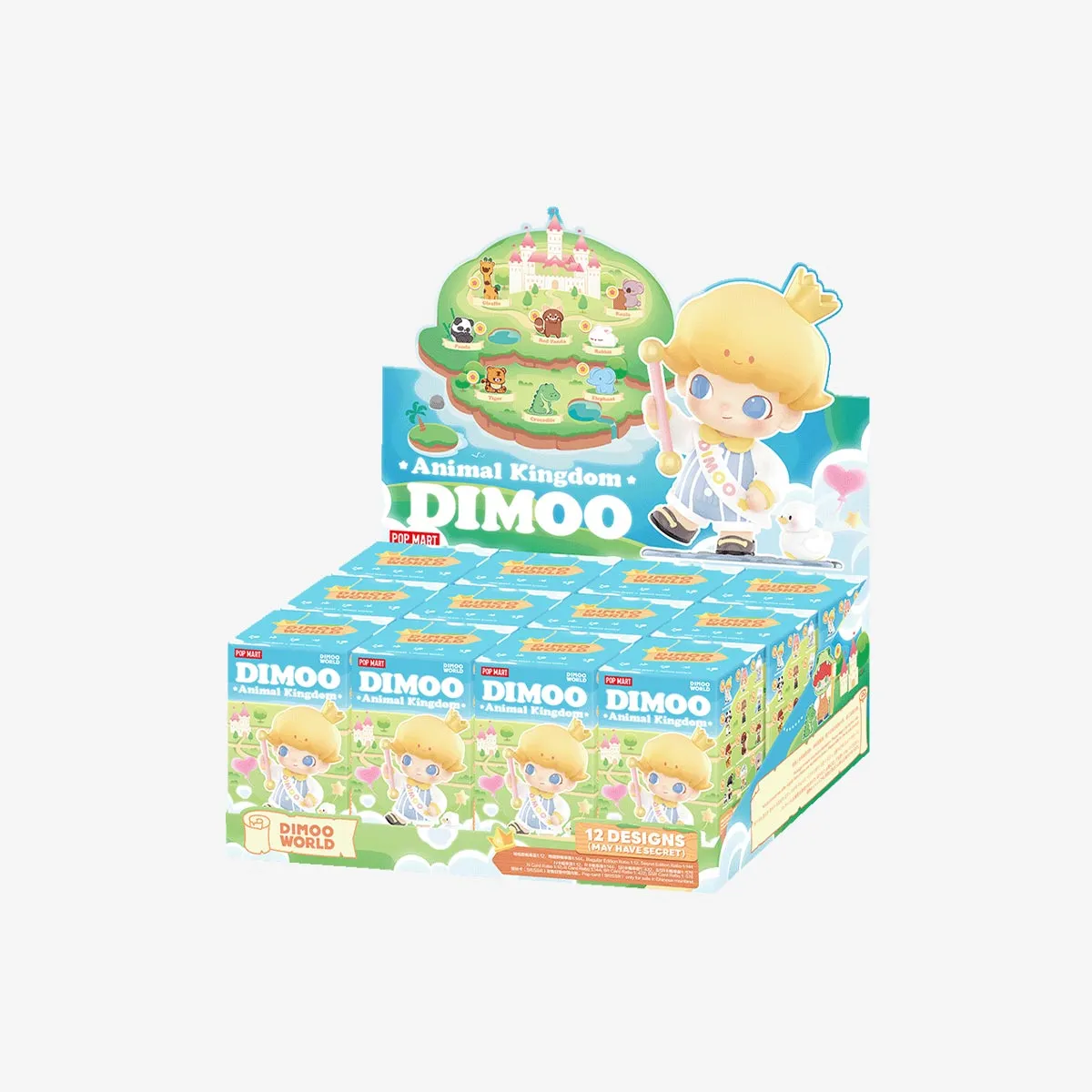 POP MART DIMOO Animal Kingdom Series Figures [1 Blind Box]