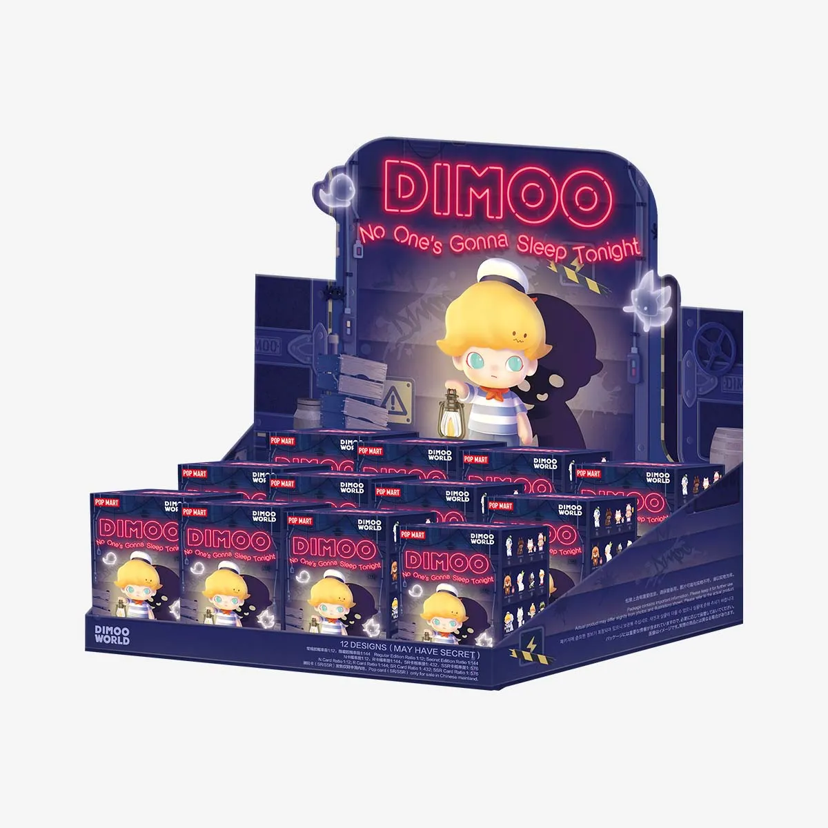 POP MART DIMOO No One's Gonna Sleep Tonight Series Figures [1 Blind Box]