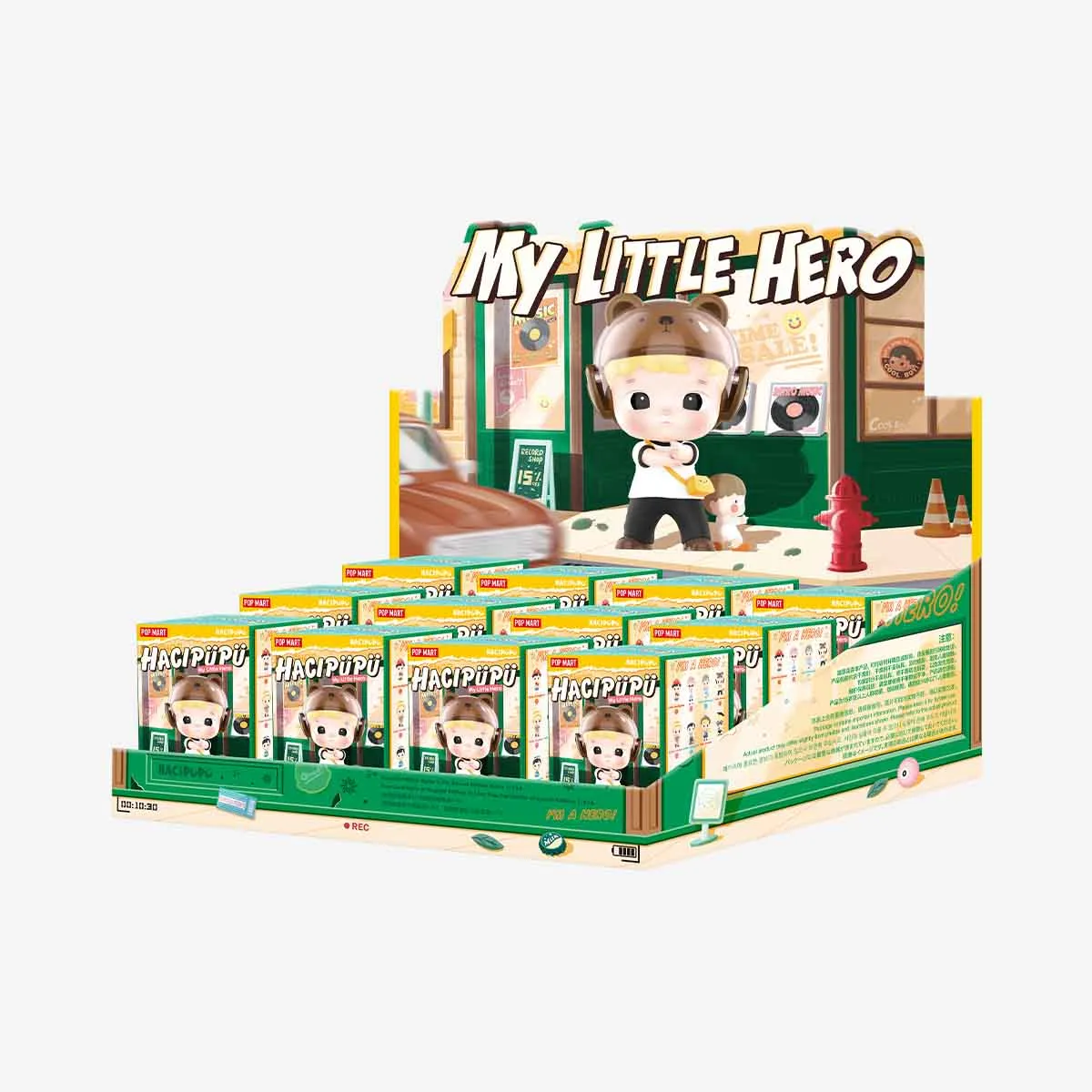 POP MART HACIPUPU My Little Hero Series Figures [1 Blind Box]