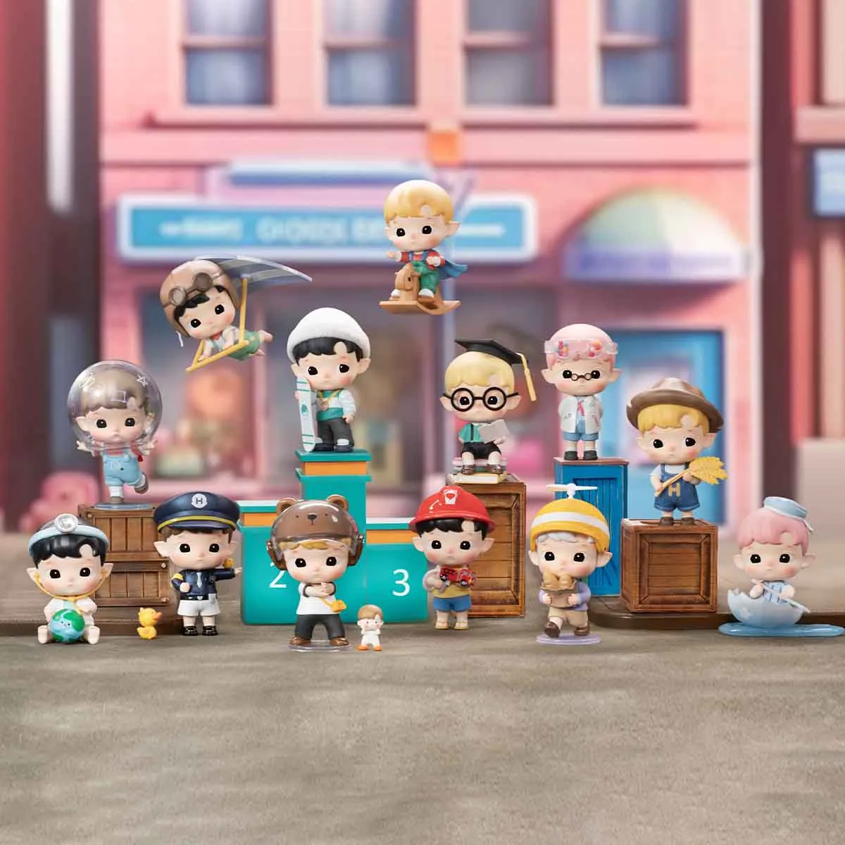 POP MART HACIPUPU My Little Hero Series Figures [1 Blind Box]