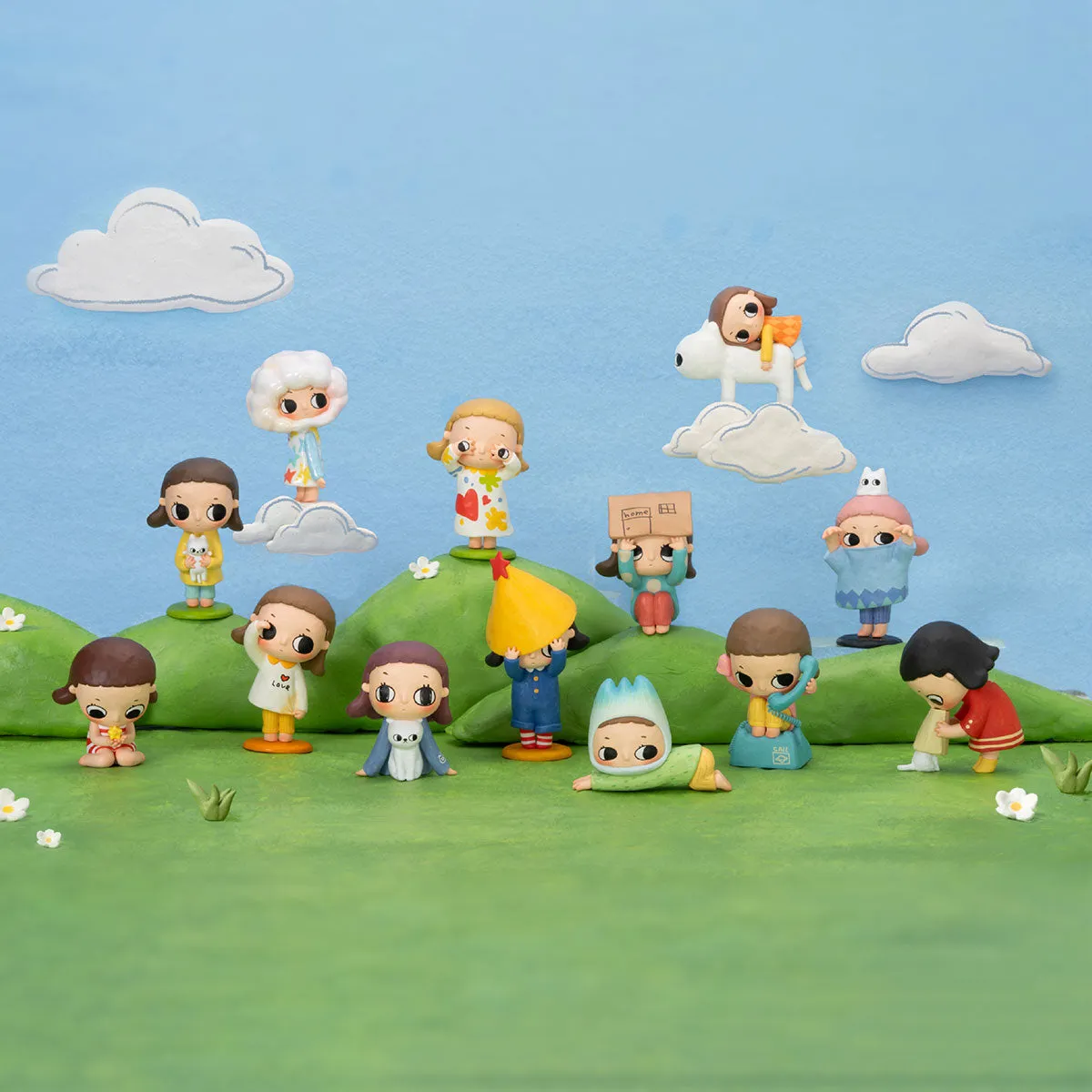 POP MART Nyota's Fluffy Life Series Figures [1 Blind Box]