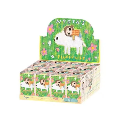POP MART Nyota's Fluffy Life Series Figures [1 Blind Box]