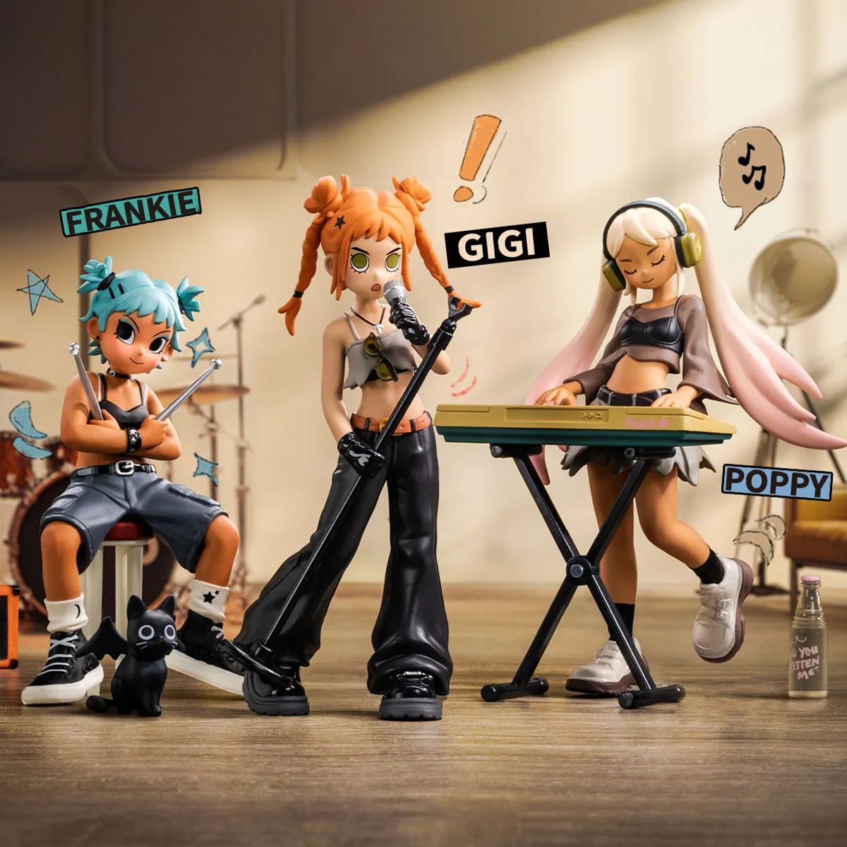 POP MART Peach Riot Rise Up Series Figures [1 Blind Box]