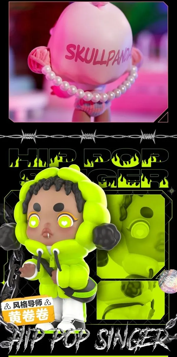 Pop Mart Skullpanda Hypepanda Series Blind Box