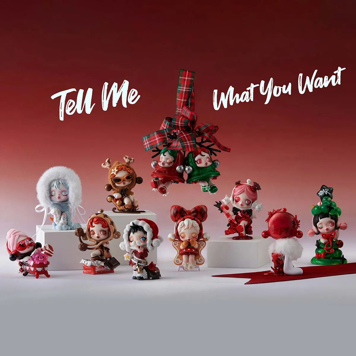 POP MART SKULLPANDA Tell Me What You Want Series Figures [1 Blind Box]