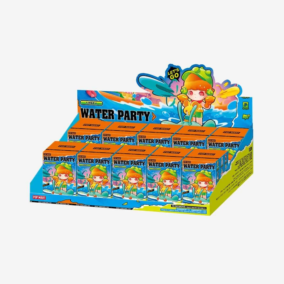 POP MART Water Party Series Figures [1 Blind Box]
