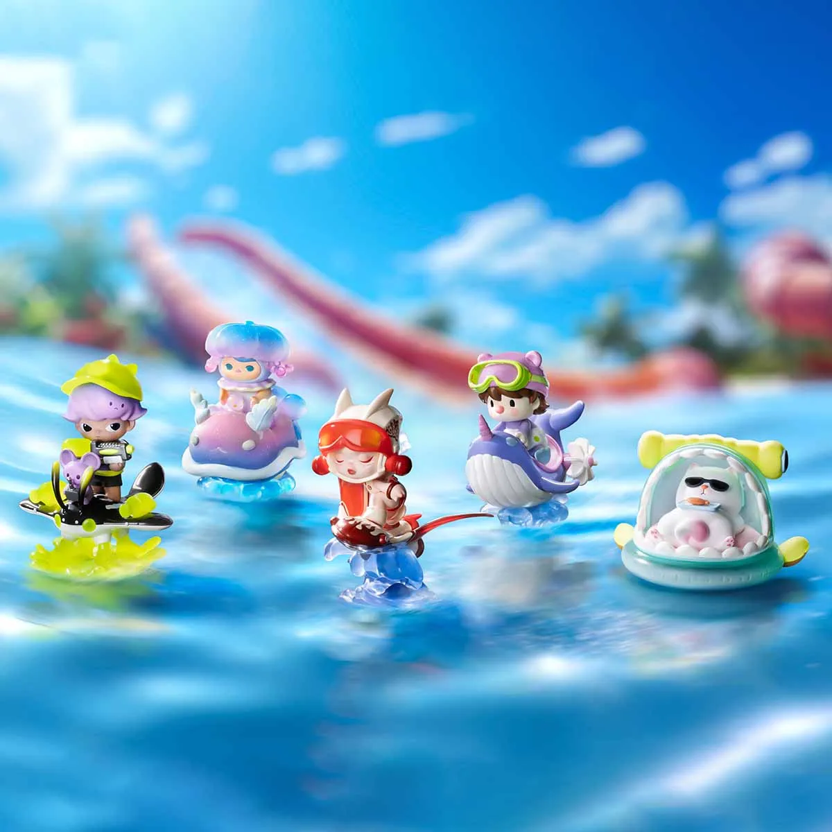 POP MART Water Party Series Figures [1 Blind Box]