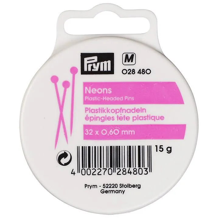 Prym Neon Pins | 150 pack
