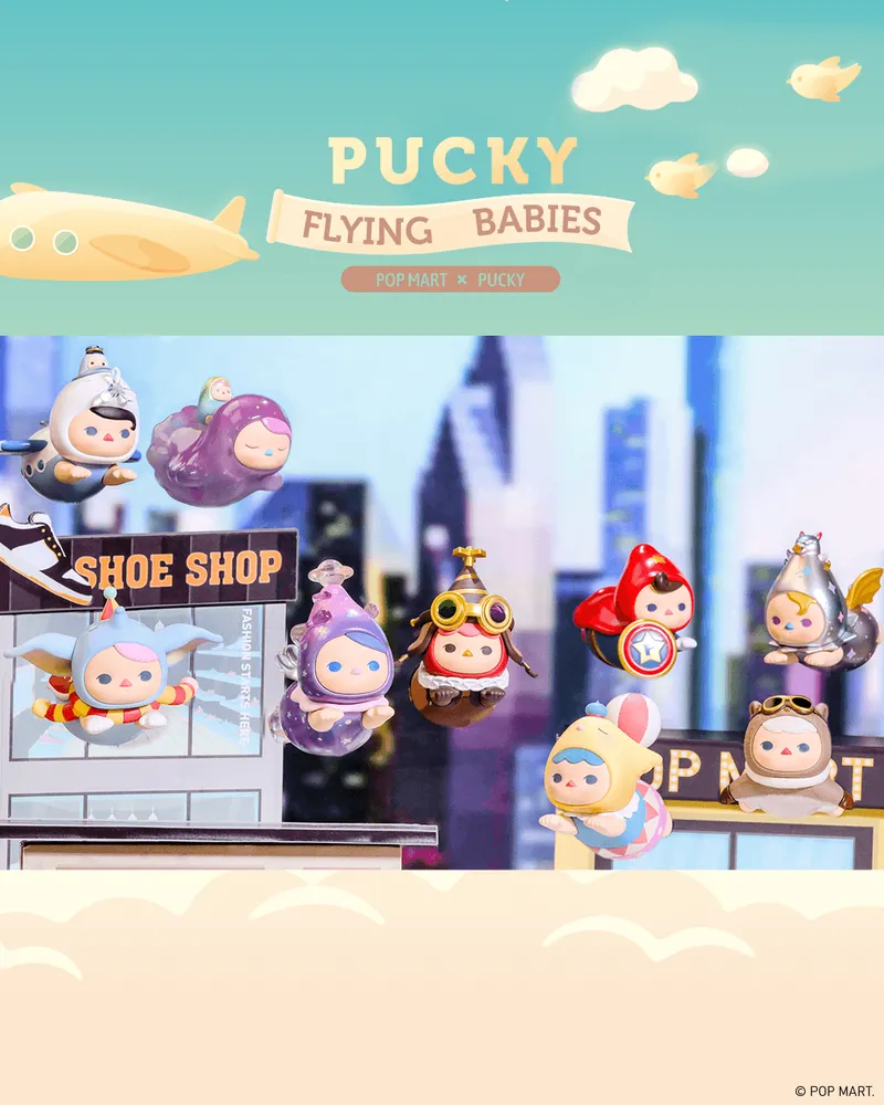 Pucky Flying Babies Blind Box Series By Pucky x POP MART