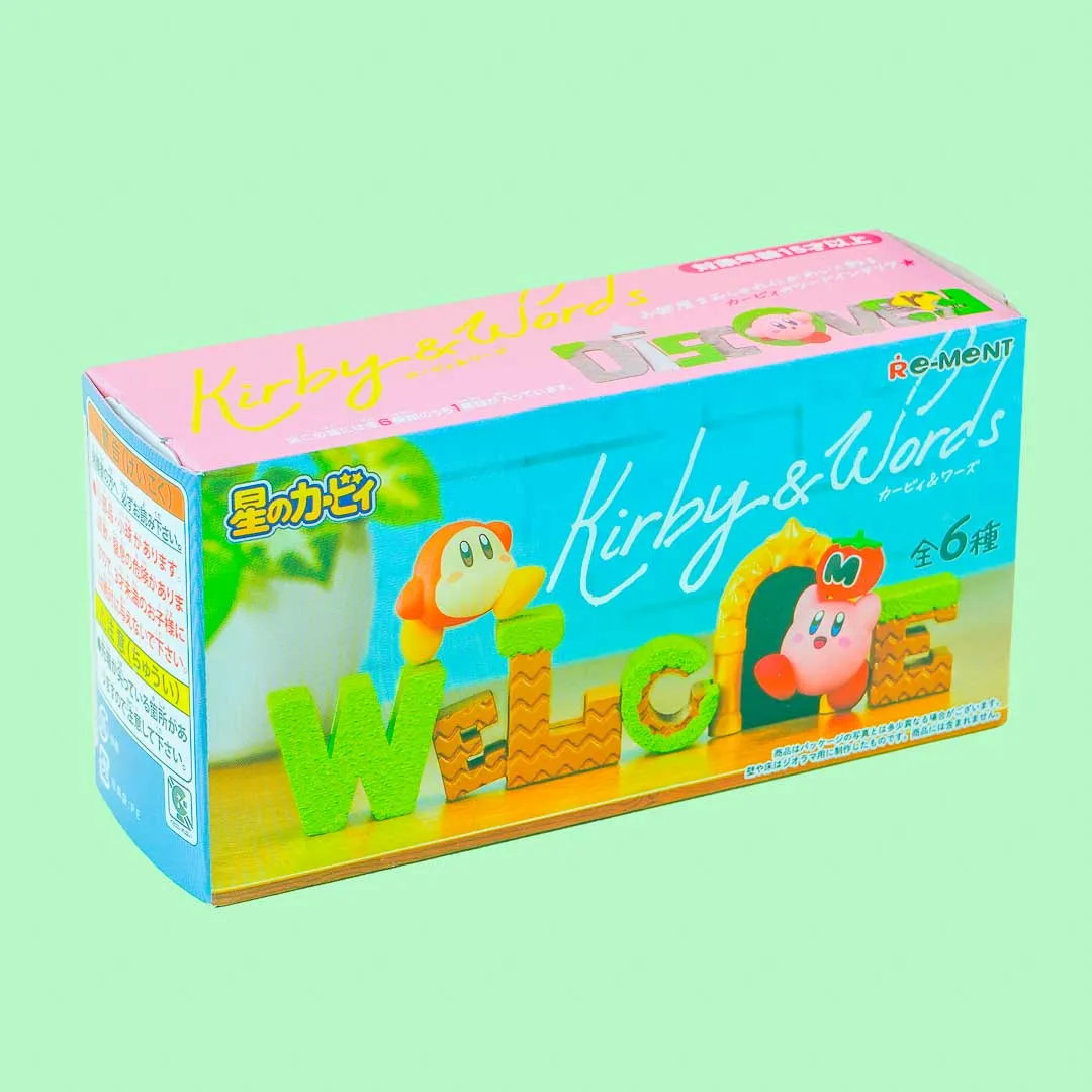 Re-Ment Kirby & Words