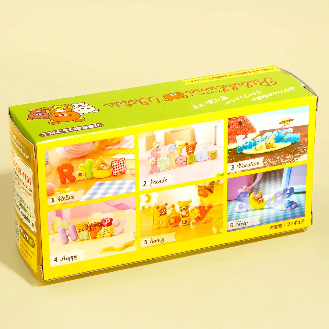 Re-Ment Rilakkuma Words
