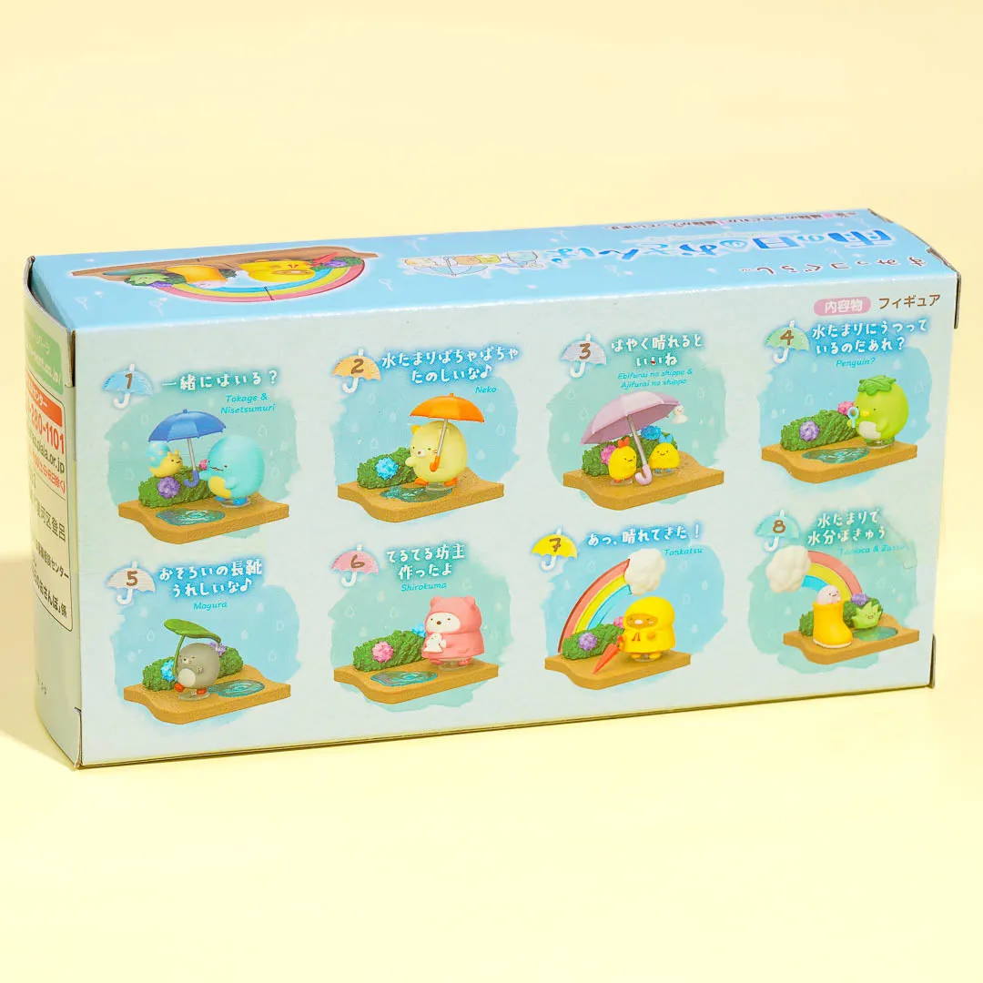 Re-Ment Sumikko Gurashi Walking On A Rainy Day