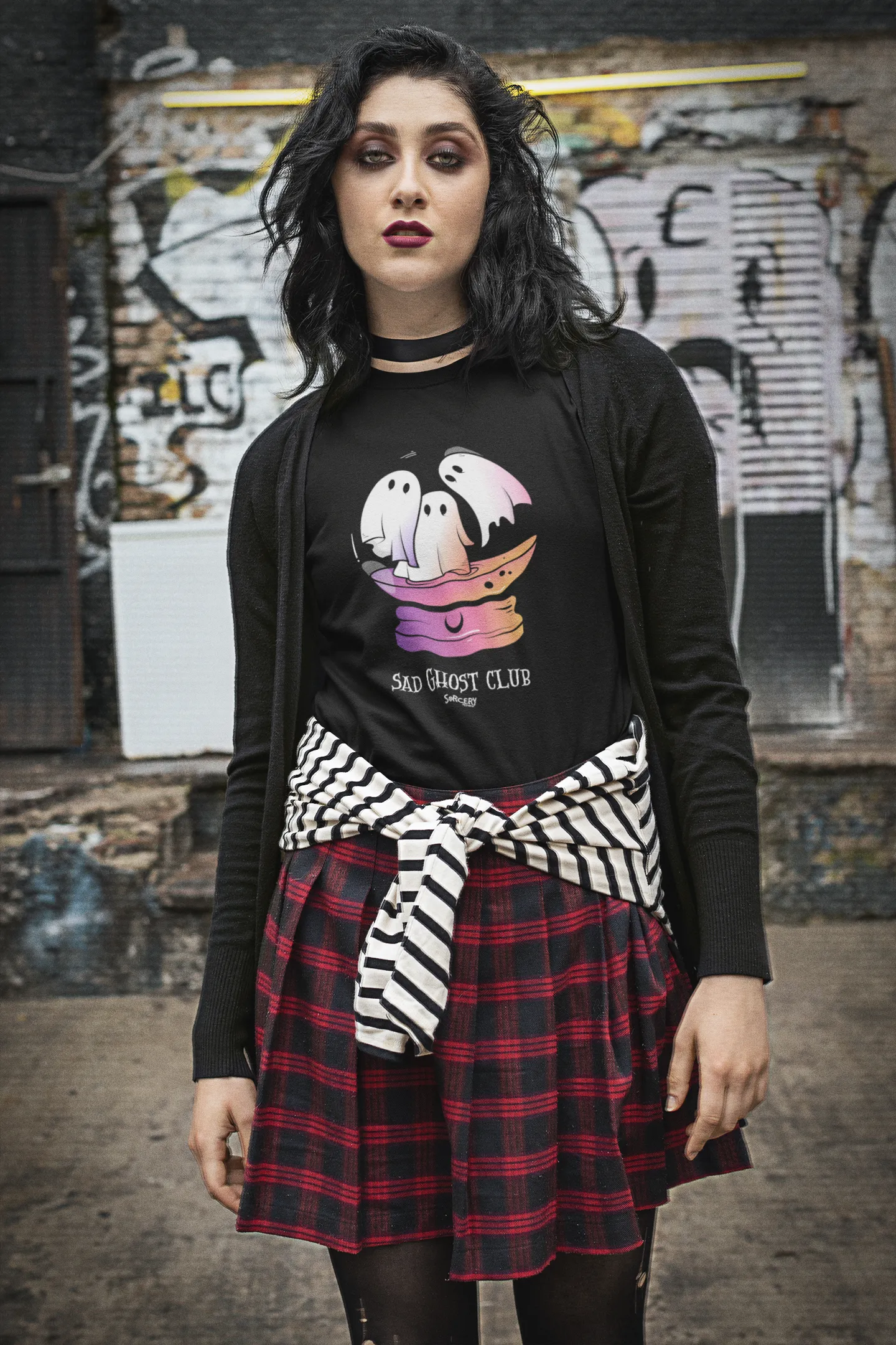 'Sad Ghost Club' Short-Sleeve Unisex T-Shirt