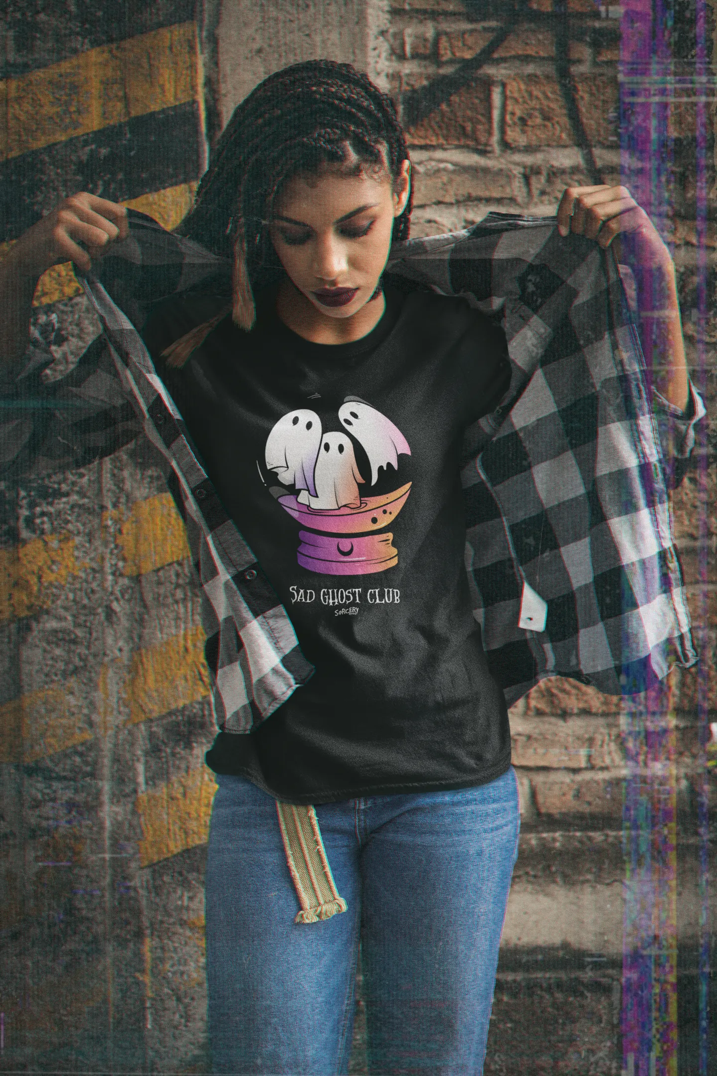 'Sad Ghost Club' Short-Sleeve Unisex T-Shirt