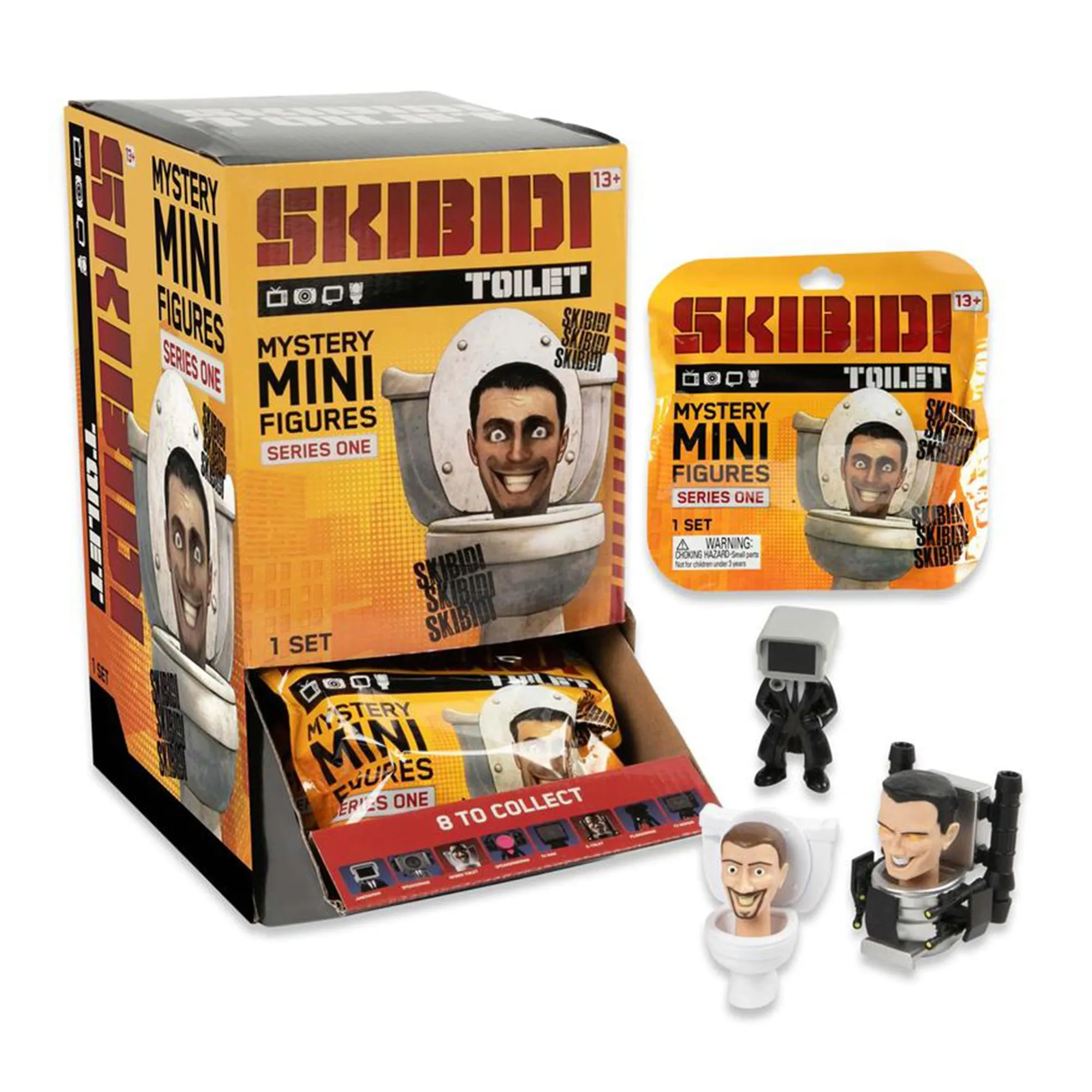 Skibidi Toilet 2.5 Inch Mystery Mini  Figure | Random 1 Count
