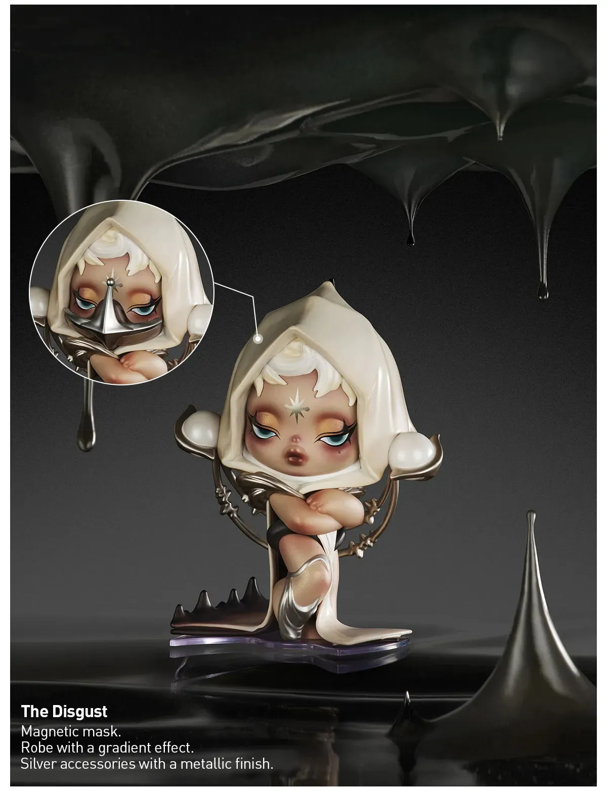 SKULLPANDA The Sound Series Figures