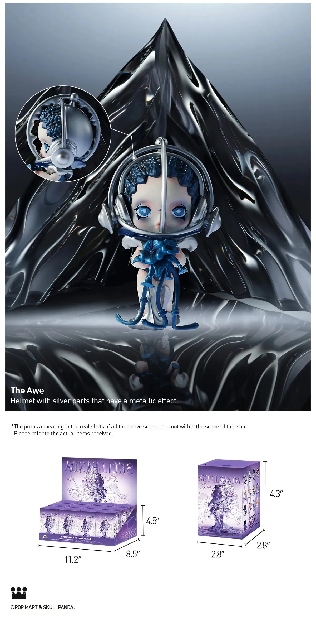 SKULLPANDA The Sound Series Figures