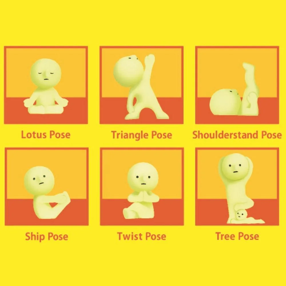 Smiski Yoga Series