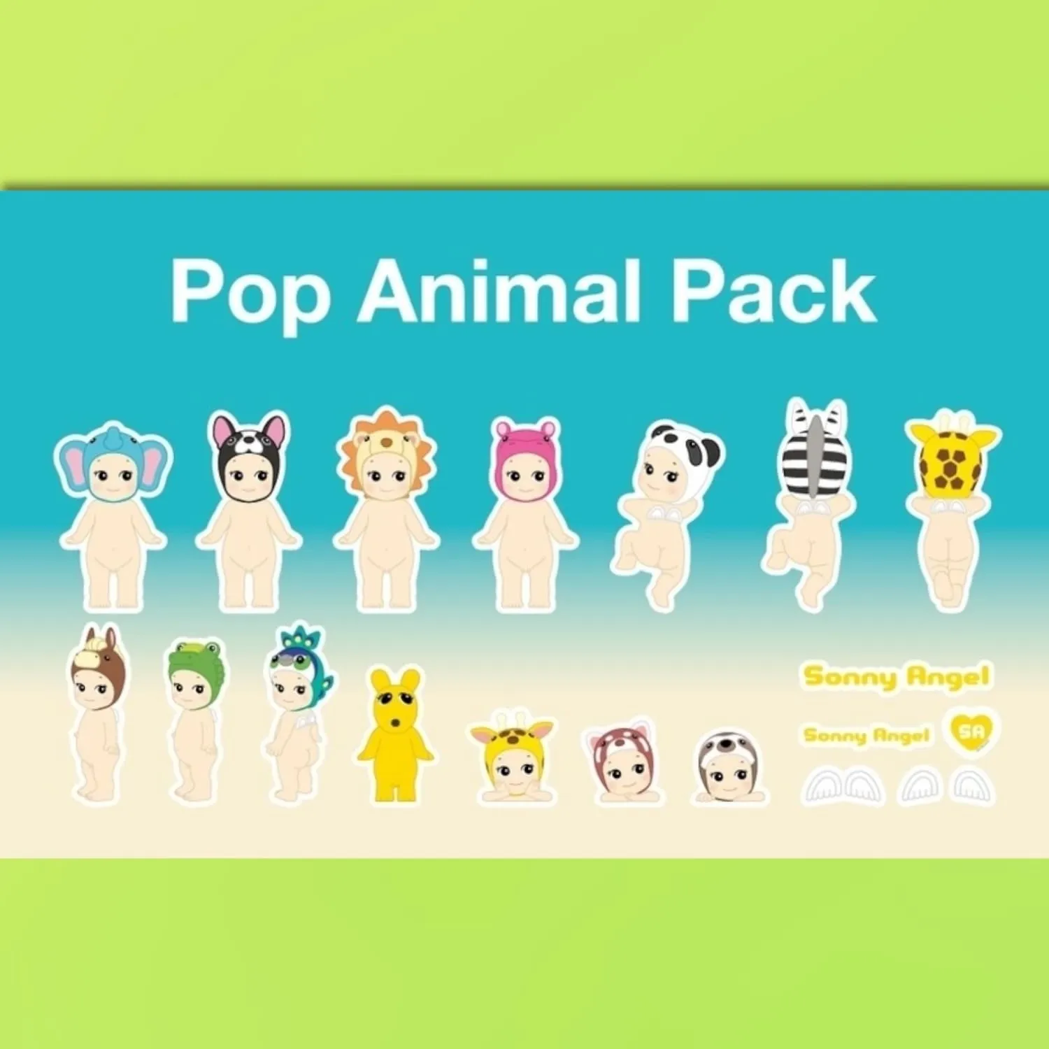 Sonny Angel Blind Box Sticker Pack - Series 1 Animal