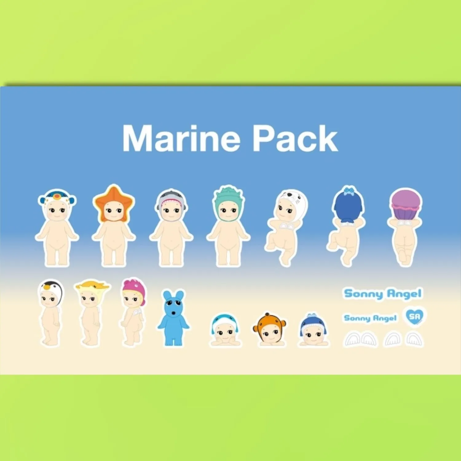 Sonny Angel Blind Box Sticker Pack - Series 1 Animal