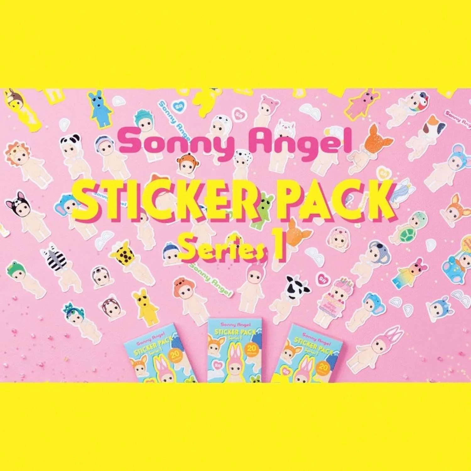 Sonny Angel Blind Box Sticker Pack - Series 1 Animal
