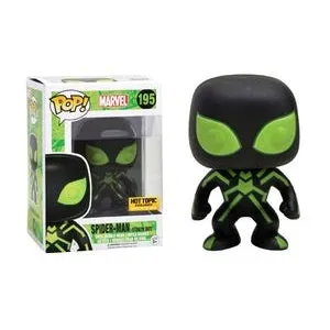 Spider-Man Pop! Vinyl Figures Glow in the Dark Spider-Man in Stealth Suit [195]
