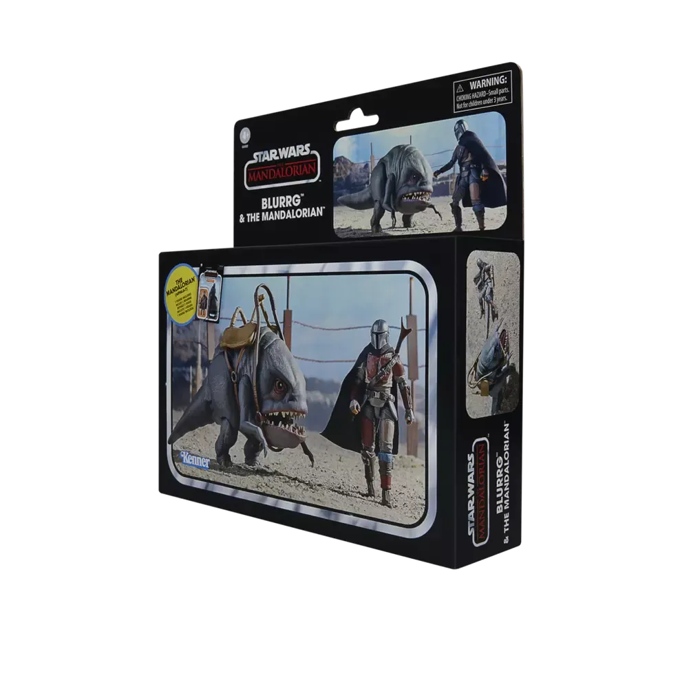 Star Wars: The Vintage Collection - Blurrg & The Mandalorian Action Figure Set (G0302) LOW STOCK