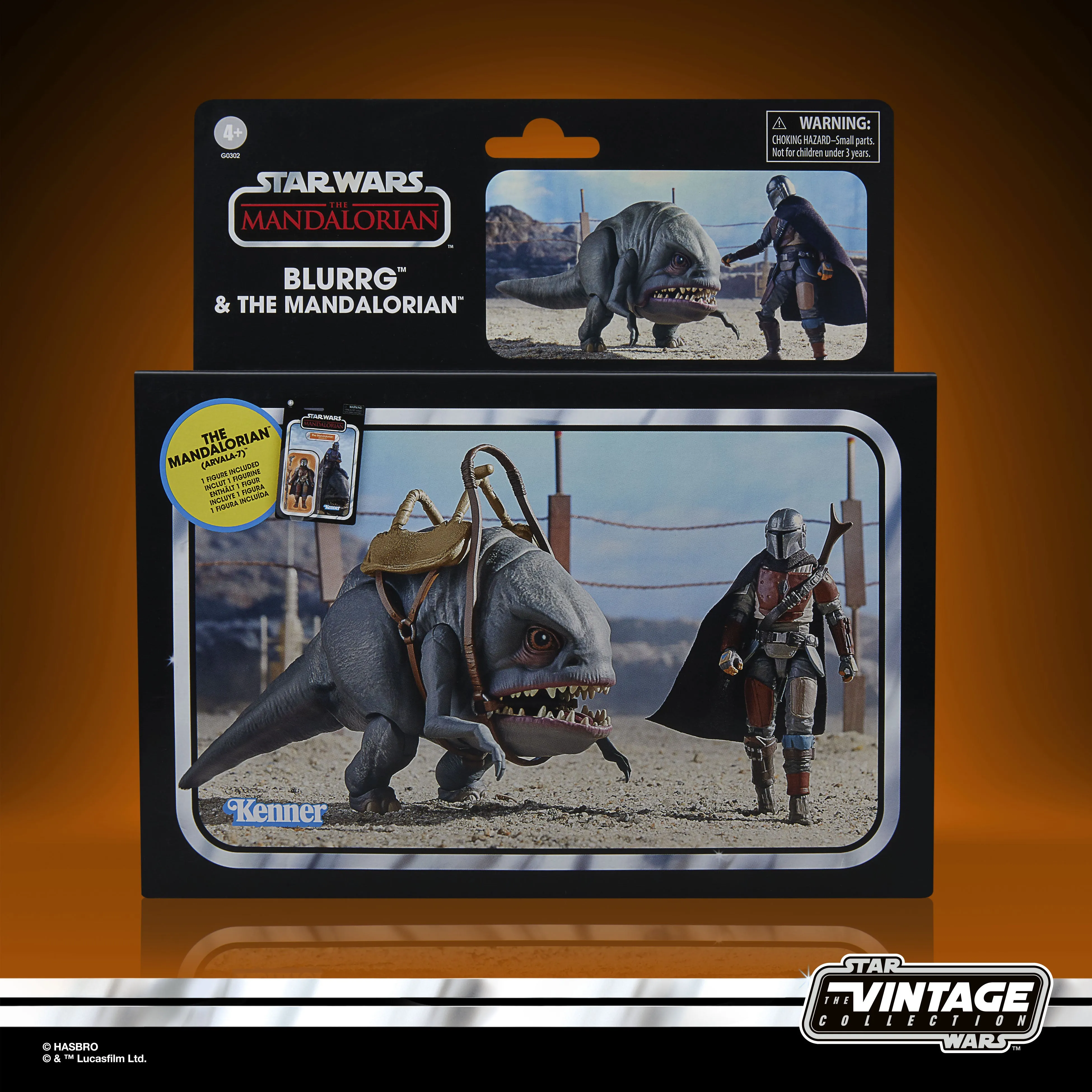 Star Wars - The Vintage Collection - Blurrg & The Mandalorian