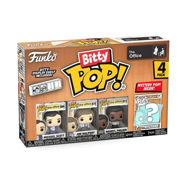 The Office- Michael Scott Bitty Pop! 4PK RS