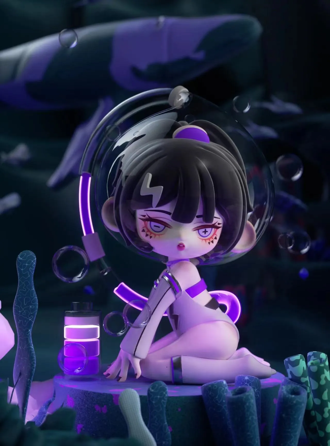 Ulee Deep Sea Realm Series Blind Box For Age 15 
